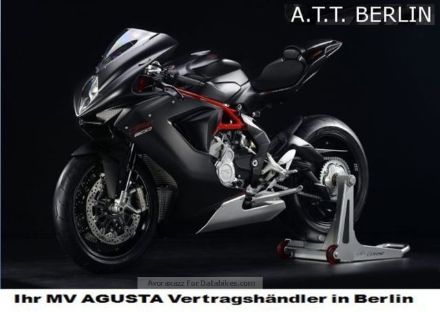 2012 MV Agusta  F3 800 EAS ABS-just beautiful-like financing! Motorcycle Sports/Super Sports Bike photo