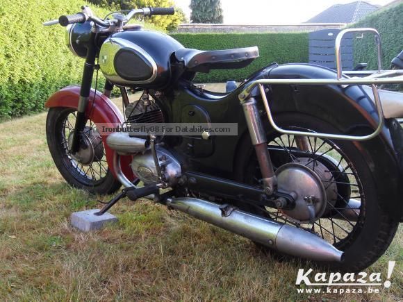 1955 Puch  sv Motorcycle Naked Bike photo