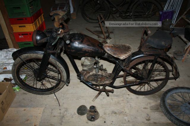 DKW  RT 125 to A. RT 125-1 WH 1943 Vintage, Classic and Old Bikes photo