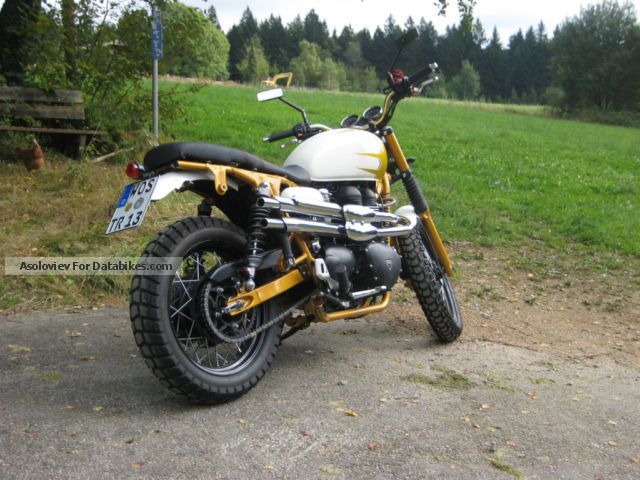 2010 Triumph  Scrambler EFI complete conversion Motorcycle Naked Bike photo