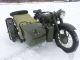 1944 Ural  Irbit M72 first execution model 1940-44 Rare Motorcycle Combination/Sidecar photo 1
