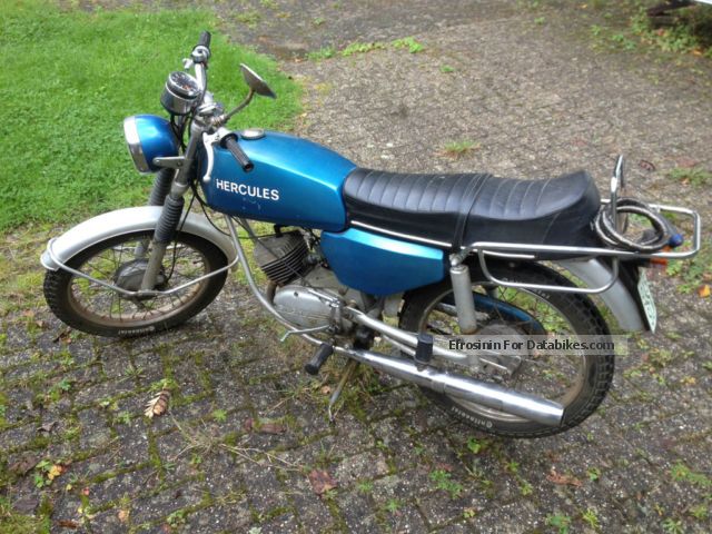 1974 Hercules  MK1 Motorcycle Motor-assisted Bicycle/Small Moped photo