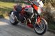 2014 Ducati  Diavel Red / White Stripes Lim Special Edition Motorcycle Naked Bike photo 1
