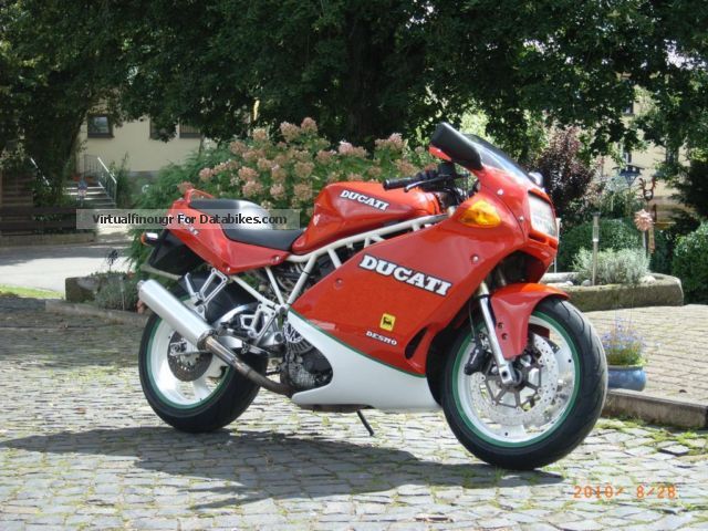 1991 Ducati  900 Super Sport / SS with white frame and wheels Motorcycle Sports/Super Sports Bike photo