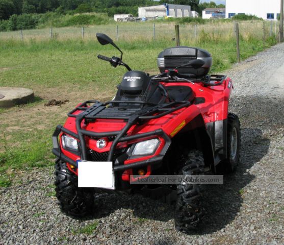 2010 Can Am  Outlander 500 Motorcycle Quad photo