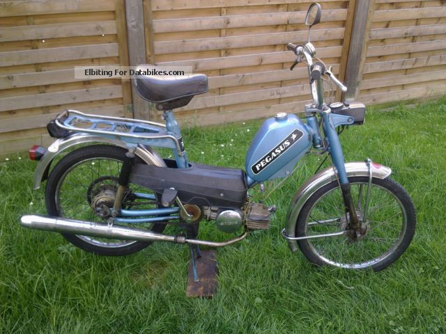 1983 Pegasus  k874 Motorcycle Motor-assisted Bicycle/Small Moped photo