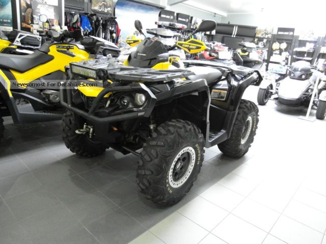 2012 BRP  Can-Am Outlander 1000 XT with remaining warranty Motorcycle Quad photo