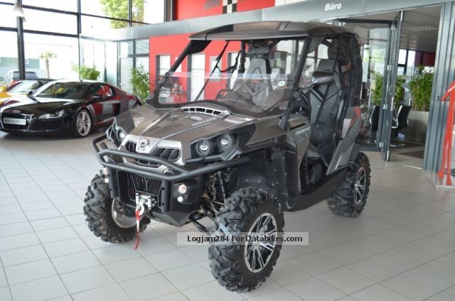 2013 Bombardier  Can Am Commander * Navi * rope * AHK * Side by Side * Motorcycle Quad photo
