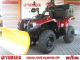 2012 Yamaha  YFM700Grizzly, Plow at its finest! Motorcycle Quad photo 3