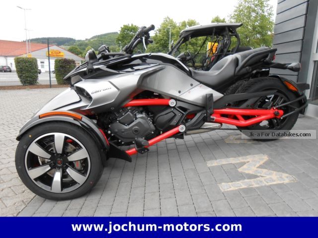 2012 Can Am  Spyder F3-S SM6 Motorcycle Trike photo