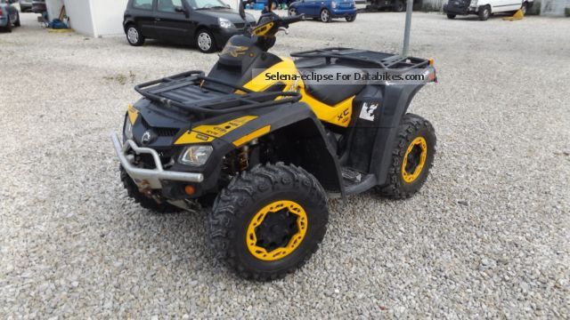 2012 Bombardier  OUTLADER 810 R XXC CAN-AM Motorcycle Quad photo